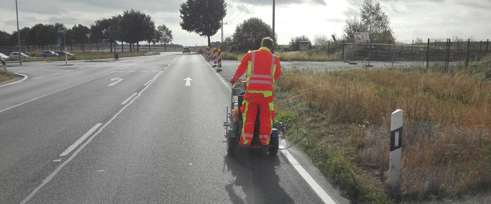 Verkehrsflächen-Markierungen