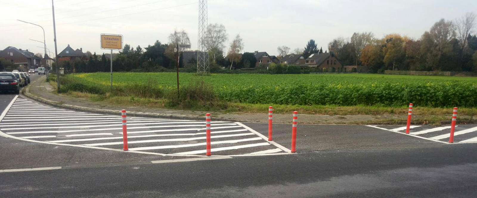 signalisierung verkeht gefahrenstelle